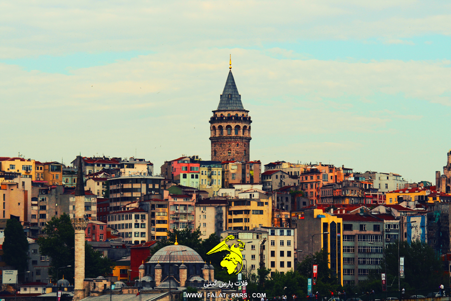 برج گالاتا شهر استانبول 