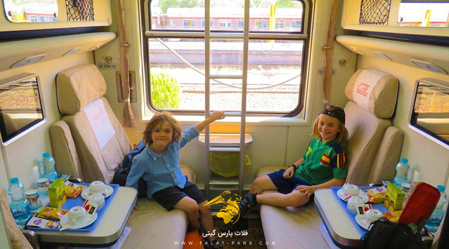 بلیط قطار برای کودکان