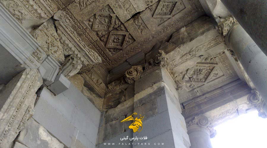 عکس خوب از معبد گارنی ارمنستان