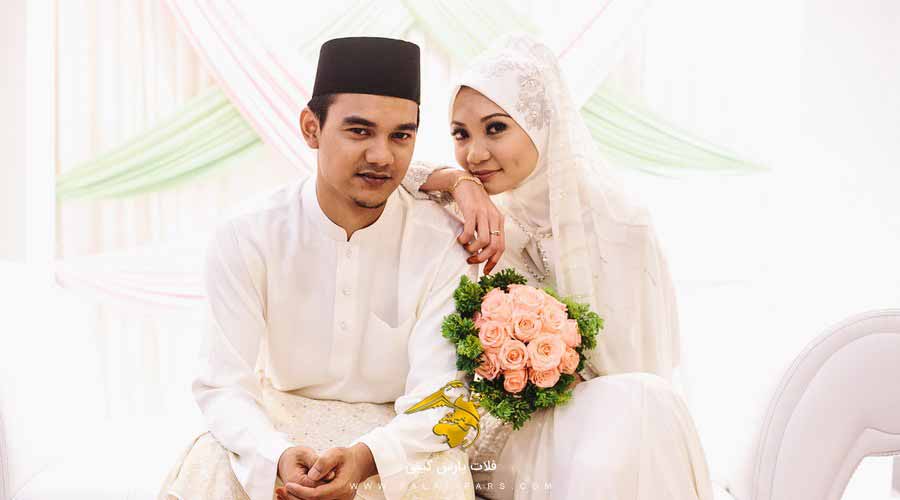 عکس عروس و داماد مالزی